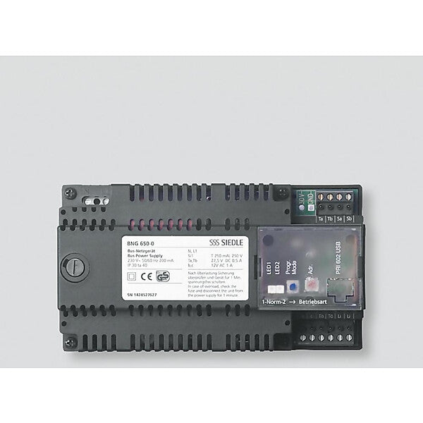 Siedle Bus-Netzgerät f.In-Home-Bus Audio BNG 650-0 DE
